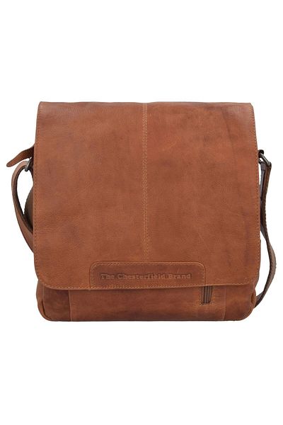 The Chesterfield Brand Wax Pull Up Shoulder Bag Leather 29 Cm