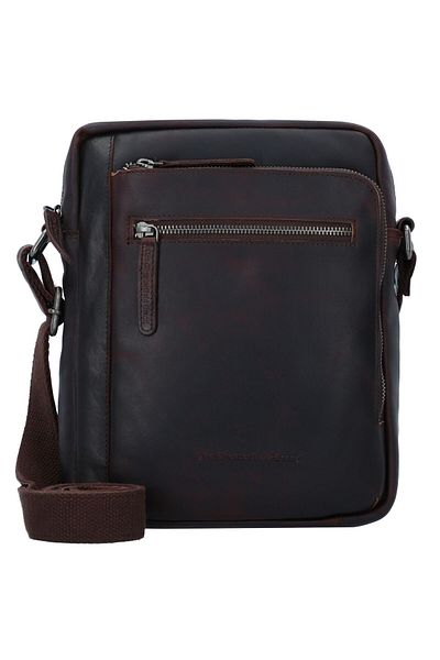 The Chesterfield Brand Geantă de umăr wax pull up din piele 21 cm