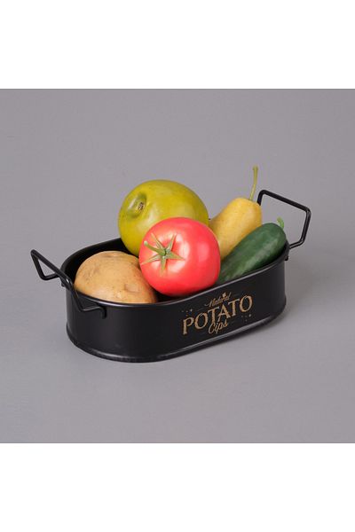 EVSTYLE Mini Oval Potato & Chips Presentation Holder