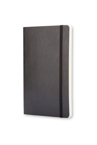 Moleskine Ριγέ μαύρο μαλακό κάλυμμα τσέπης σημειωματάριου