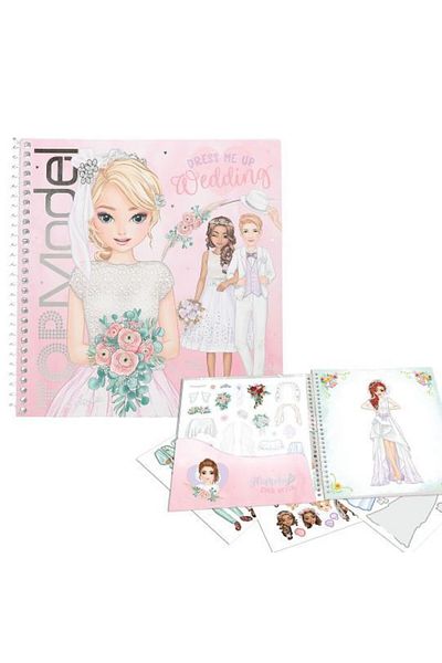 Top Model Dress Me up Wedding Sticker Book