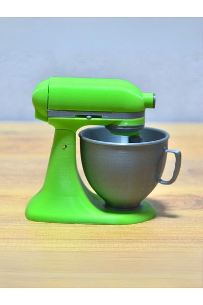 rmys Kitchen Chef Toy Figure/ Dough Kneading Machine / Kitchen Tools - Green