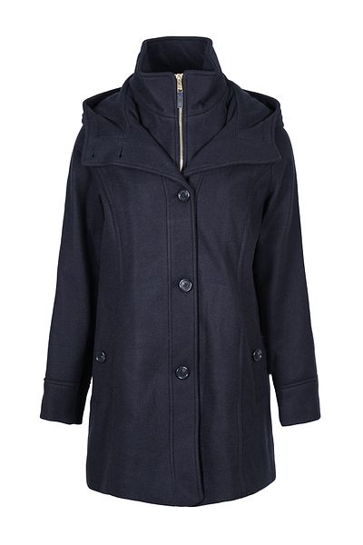 Tommy Hilfiger Women's Coat Tw4Mw075-Nvy