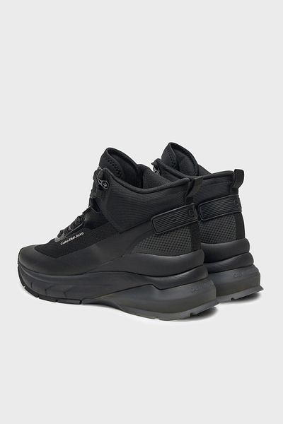 Calvin Klein Pantofi sport cu șireturi și platformă, din amestec de materiale