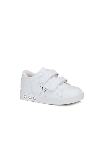 Vicco 313.P19K.100-11 White Girl's Walking Shoes 100578850