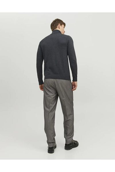 Jack & Jones Ανδρικό πουλόβερ 12157417-σκούρο γκρι