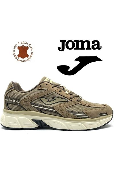 Joma Rt50 Genuine Leather Sneaker Unisex Sports Shoes Beige