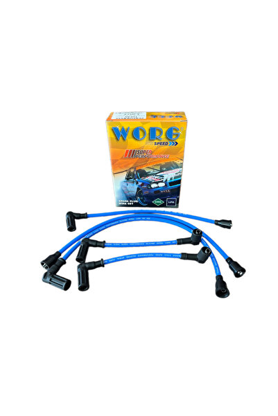 WORG Fiat Tofaş Doğan Slx 8.5 Mm Performans (MAVİ) Buji Kablosu S Slx Motor - 7706494