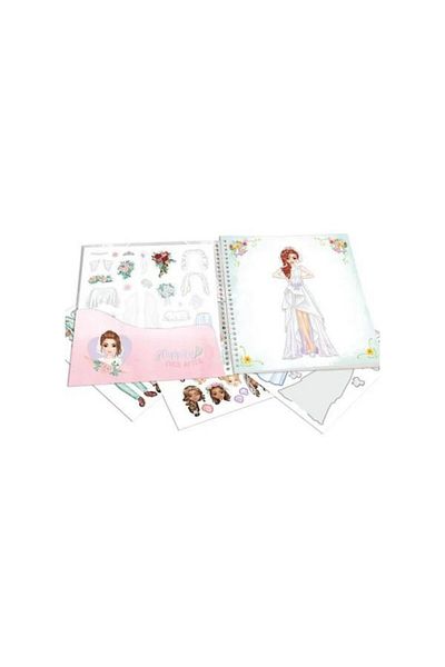 Top Model Dress Me up Sticker Book Set of 2
