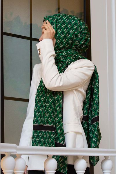 Vissona 100% Fresh Silk Shawl