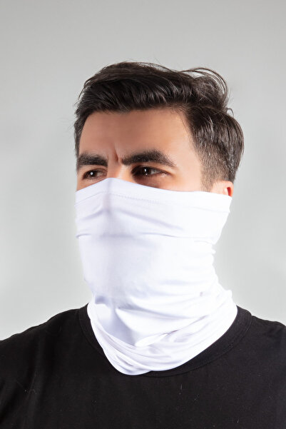 Modabutik Düz Renk 3'lü Boyunluk Beyaz