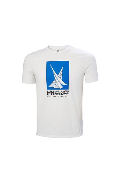 Helly Hansen Hp Race Graphic Men's White T-Shirt Men's T-Shirt Hha.34419
