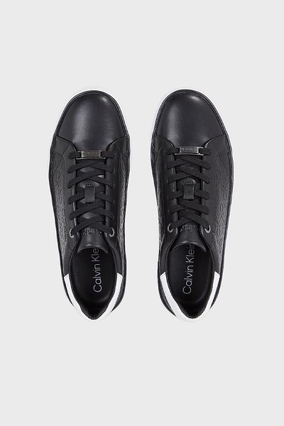 Calvin Klein Platform Leather Sneakers - Lace Up