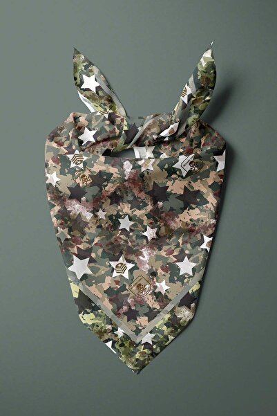 Modabutik D8 Köpek Bandanası Haki 50x50