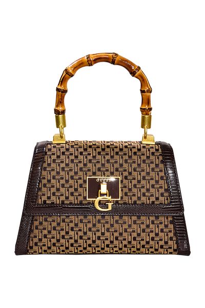 Guess Stephi Women's Shoulder Bag Jk787521-brown