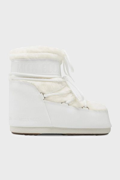 MOON BOOT حذاء نسائي من Icon Low Faux Fur 14093900-002