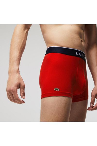 Lacoste Μπόξερ 3 τεμαχίων ανδρών 5h3411-00-w3t