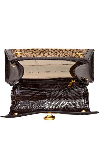 Guess Stephi Women's Shoulder Bag Jk787521-brown