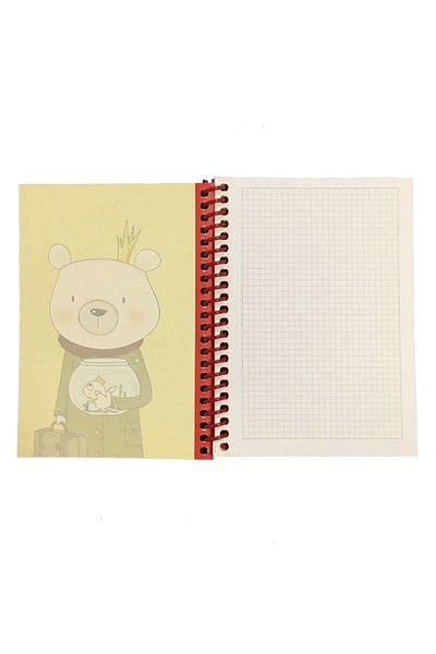 Thinkbook Caiet în carouri spiralat colorat - Relocate