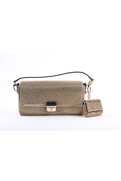 Michael Kors Mıchael Kors Women's Shoulder Bag 30h1g2bl5u-palegold