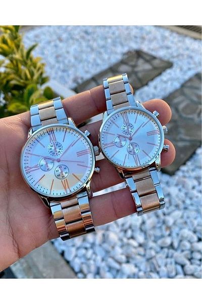 Leerybee Timeless Lover Elegance: Couple Wristwatch Special Boxed Gift for Lover Spouse Anniversary Birthday
