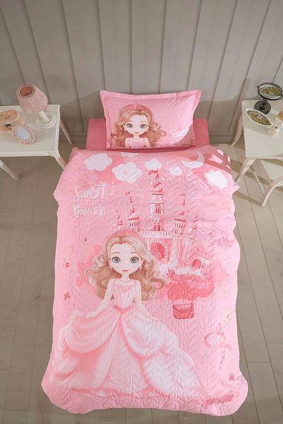 Clasy مجموعة Ranforce Sweet Princess - 100% قطن مفردة 4 مواسم