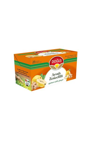 Doğuş Ayvalı Ginger Mixed Fruit Tea 20Pcs