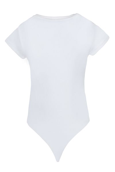 Calvin Klein Women's Bodysuit Cj9t1329-wht