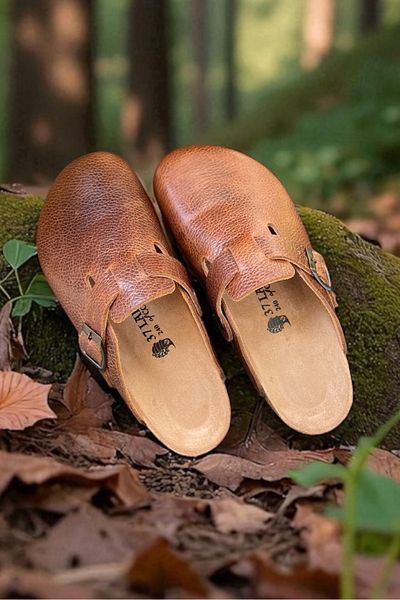 Land of Cork Унисекс домашни чехли от естествена кожа Sabo Anatomical Natural Cork Sole