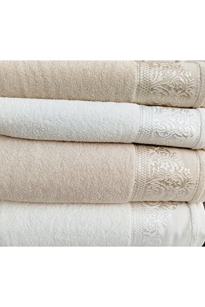 Fiesta Vip Jacquard 4-Piece Bath Set 2 Pieces 50X90 cm 2 Pieces 90X150 cm