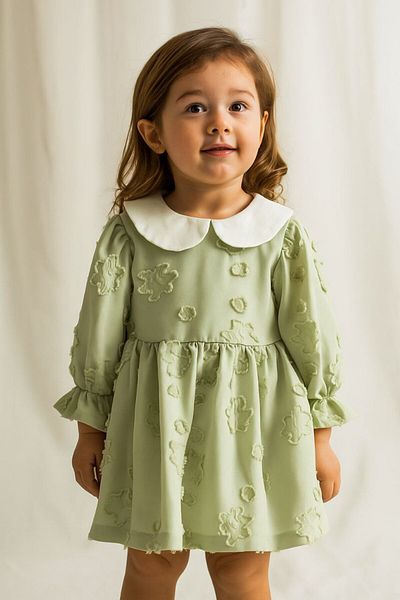Baby Flowered Dress Holiday and Party Girl's Outfit
