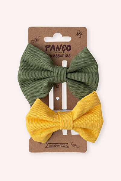 Panço Girl's Ribbon Detailed Buckle Set