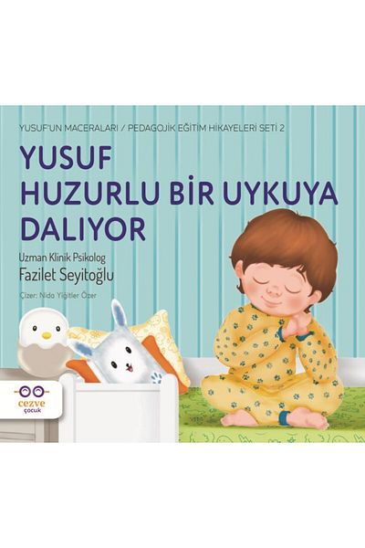 Cezve Çocuk Yusuf Falls into a Peaceful Sleep Yusuf's Adventures Pedagogical Education Stories Set 2