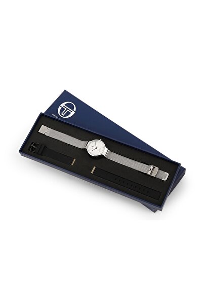 Sergio Tacchini ساعة يد نسائية بسوار بديل St.16.102.01