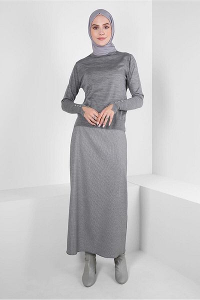 Alvina NECK COLLAR KNITWEAR SWEATER 44051