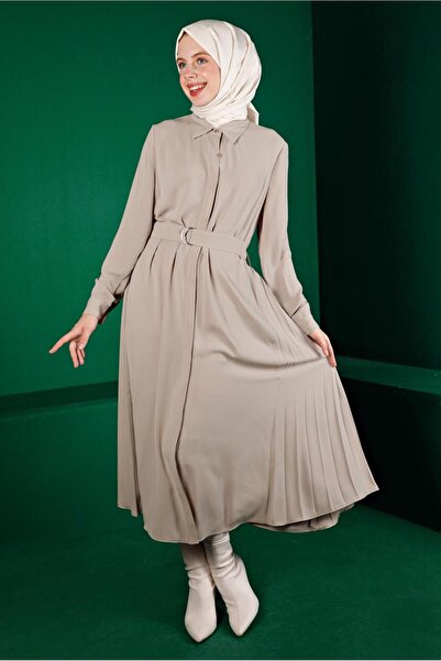 Alvina Belted Pleated Tunic 43287