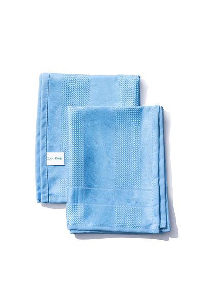 CooknKeep 2 Pack Microfiber Glass Cloth