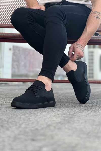aradimtaradim Wg016 Charcoal Knitwear Men's Casual Shoes