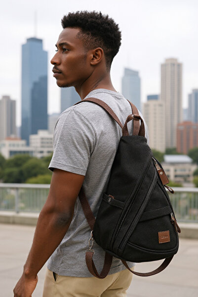 By Hakan GK73 Καμβάς (βαμβακερό) Σακίδιο πλάτης Τσάντα ώμου Αθλητική τσάντα Μ...