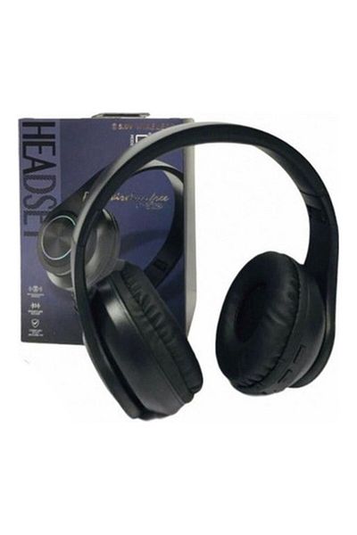 Generic Bluetooth 5.0 Wireless Ear-transparent Headphones, Head-type Bluetooth Headphones, Foldable Design