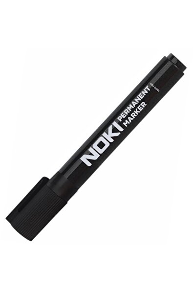 Noki Markör Yuvarlak Uç Siyah 1800pbs
