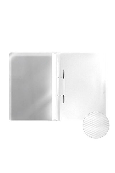 Neiçin 50Pcs White A4 Ring Binder Archival File Set for Office Home Office