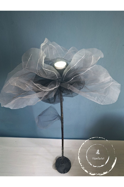 Bloomflorart Tül Büyük Boy Lambader