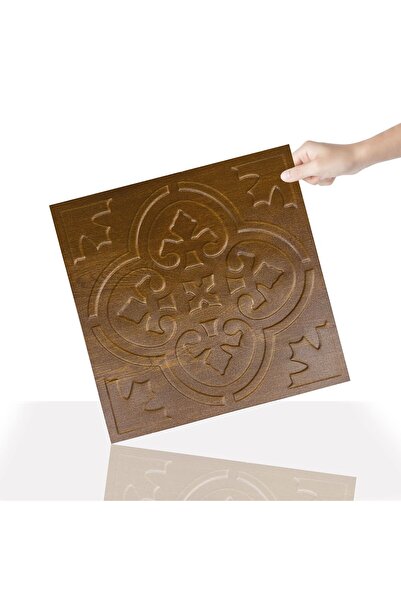 TİNK 3 Boyutlu Duvar Paneli Kabartmalı Solo Desen Pvc 41x41 cm/ 6 Adet /1 m² ...