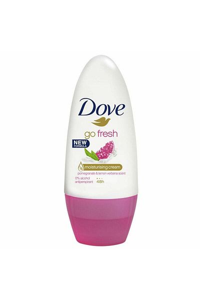 Dove مزيل عرق رول أون من جو فريش برائحة الرمان والليمون 50 مل