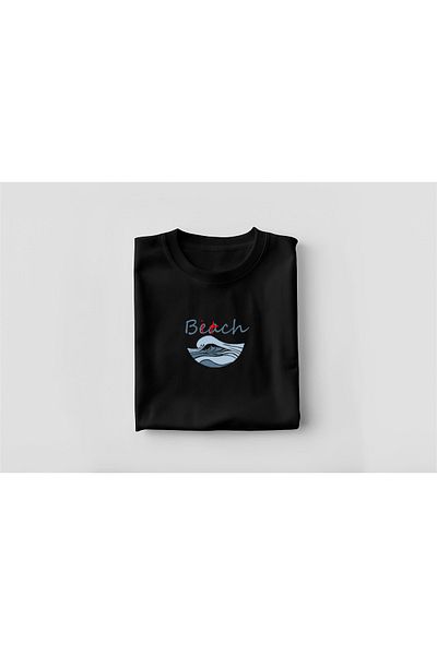 YEACHY Μπλουζάκι Unisex με στάμπα παραλίας