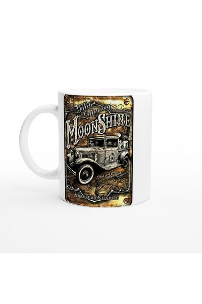 Luluyen White Lightning Moonshine Mug