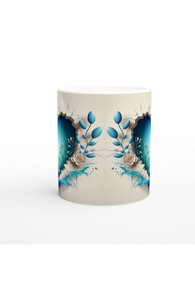 Luluyen Love for Mother between Water Waves Mug