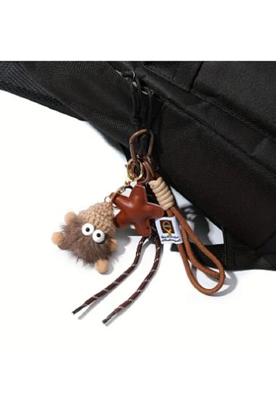 TChic Brown Toy Charm/Keychain