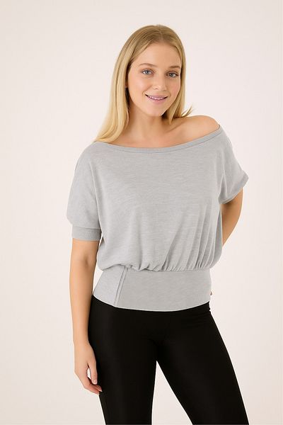 Lucky Line Γυναικεία μπλούζα CELINE Lycra Viscose Off Shoulder, Κατάλληλη για όλες τις εποχές, Κομψή και καθημερινή χρήση